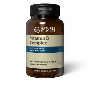 Komplex vitamínů B (120 kapslí) NSP, ref. 1773